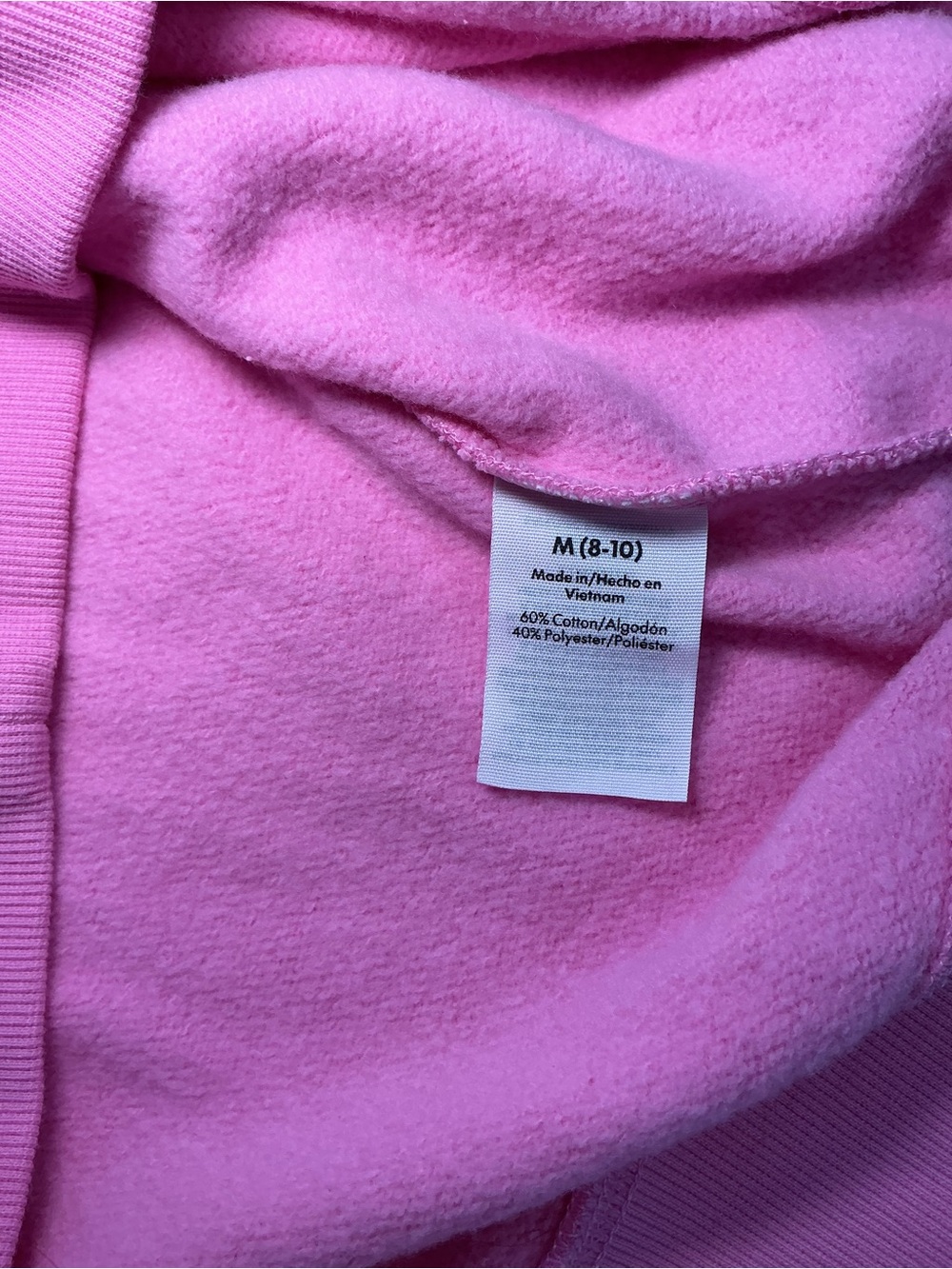 Pink Heart Appliqué Sweatshirt - Picture 6 of 6